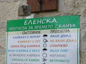 Как да направим прогноза за времето с камък