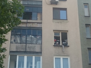 Опожареният апартамент на клошарката - манекенка Стефка още е погреб