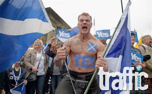 Шотландците отхвърлиха независимостта!