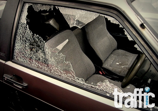 Обирджии разбиват коли в Пловдив