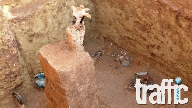 Намериха кандилница от ковано желязо на 2 хиляди години