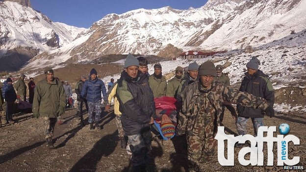29 туристи загинаха в Хималаите