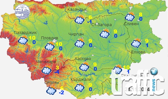 В неделя ще бъде слънчево