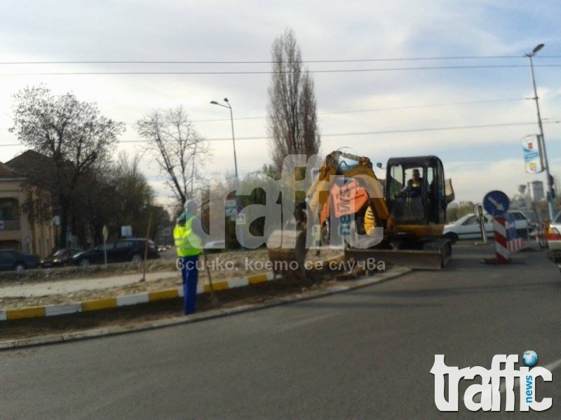 Махат паветата на колелото на Водната палата СНИМКИ