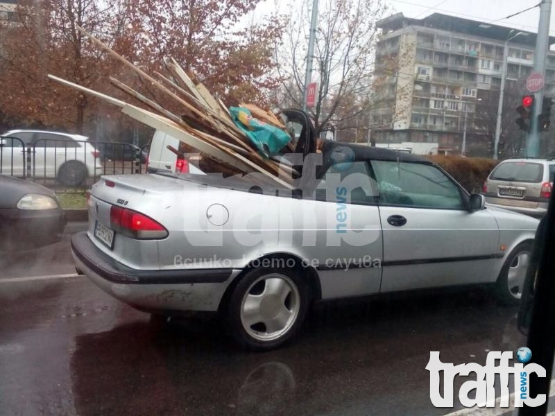 Креативно! Местен гъзар се готви за зимата