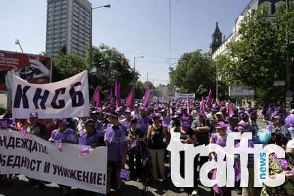 700 човека от Пловдив и областта се включват в протеста на КНСБ!