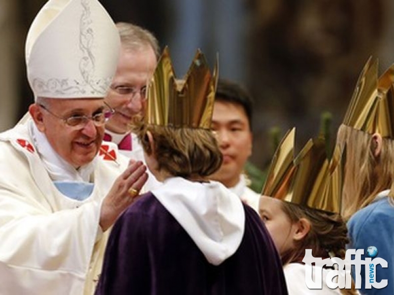 Папа Францис: Позволете на Бог да влезе в живота си