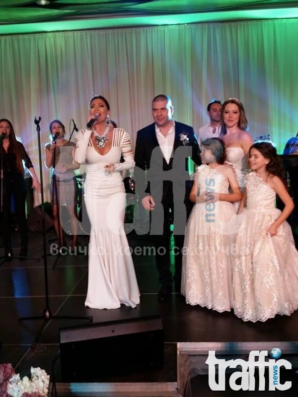 Цеца Величкович пя на сватбата на Жоро Найлона СНИМКИ И ВИДЕО