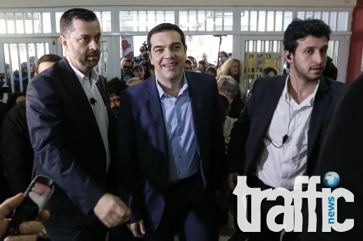 Първи Exit poll от Гърция: СИРИЗА води с 33.5% - 35.5%