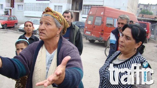 Роми излязоха на протест в Харманли