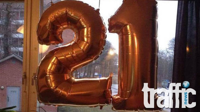 Шведската полиция обърка балони за рожден ден с инициалите на 