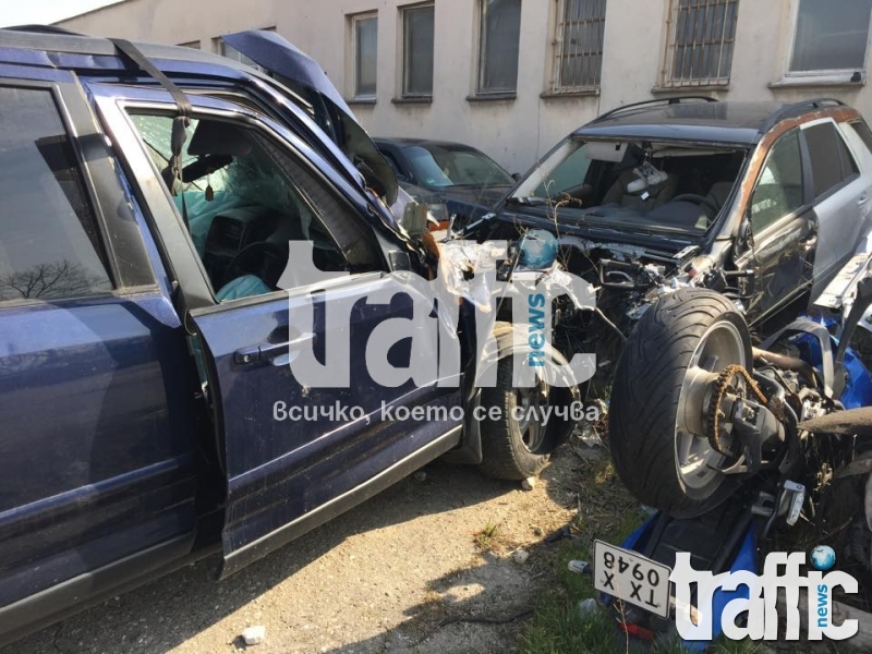 Паркингът на КАТ-Пловдив се задъха - няма места за катастрофирали автомобили СНИМКИ