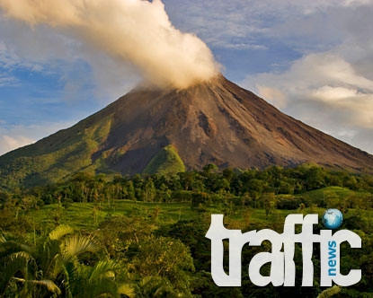 Зрелищно ВИДЕО: Изригна вулкан в Коста Рика 