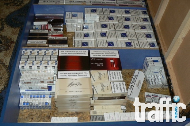 Конфискуваха незаконни цигари от магазини в Карлово