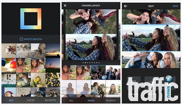 Инстаграм пуска ново приложение за колажи