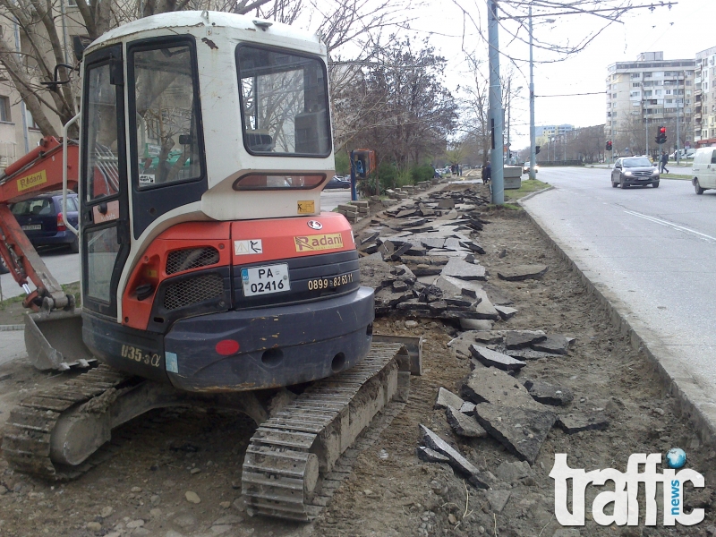 Багери окупираха тротоари в Кючук париж