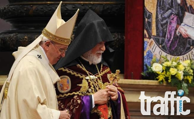 Скандал между Турция и папата за арменския геноцид