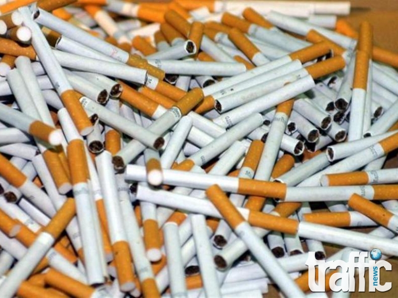 Иззеха 13 020 цигари от частен дом