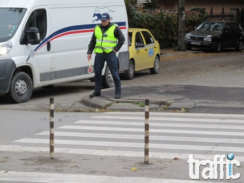 Тинейджърка бе блъсната на пешеходна пътека в Пловдив 