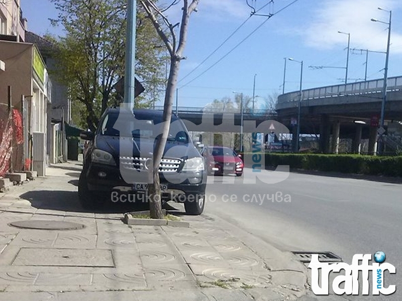 Окончателно: 200 лева глоба за непозволено паркиране на тротоара