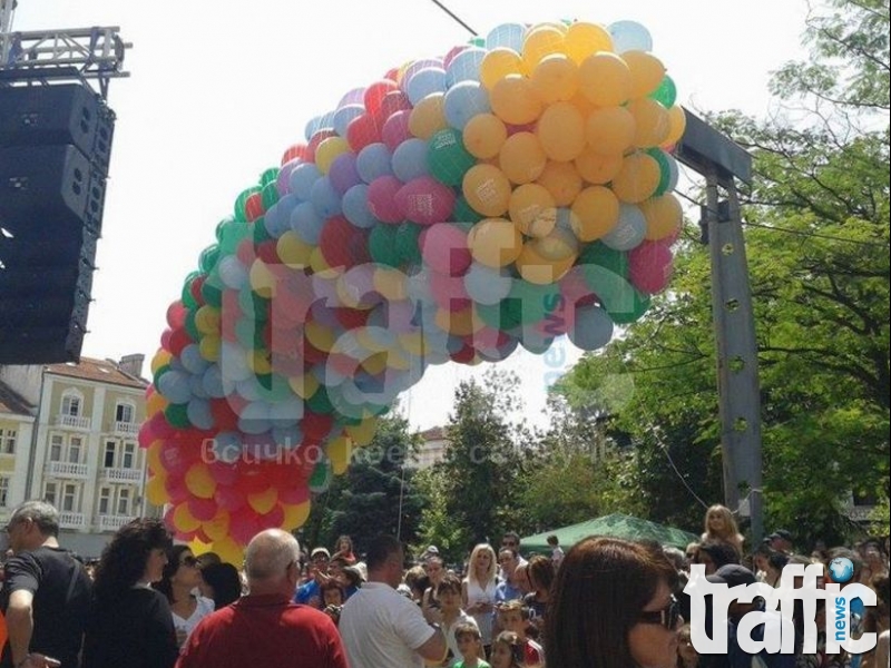 ВИДЕО от пускането на балоните в Пловдив и коментар на кмета 