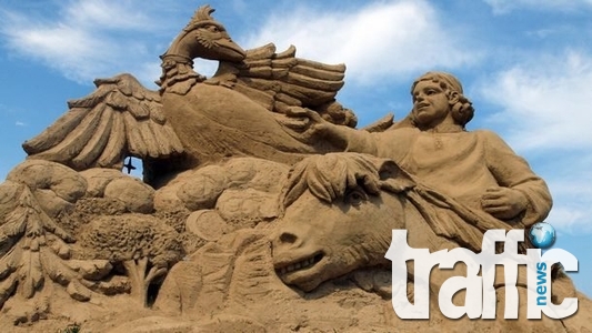 Започна строенето на пясъчните фигури в Бургас 