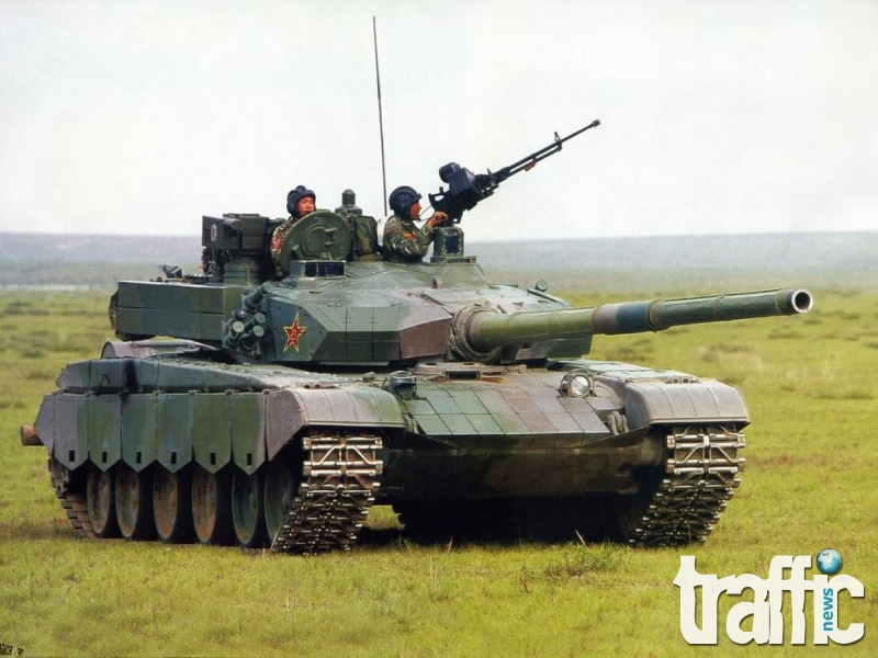 Танкове на НАТО в България
