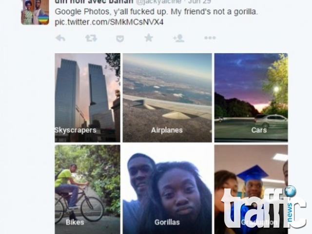 Google Photos нарече чернокожи - 