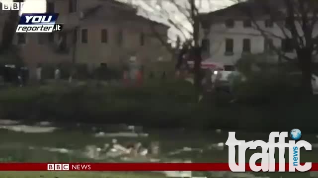 Торнадо бушува във Венеция, над 30 са ранени
