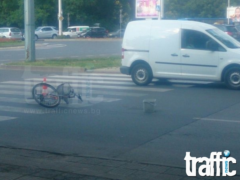 Пиян шофьор блъсна велосипедистка