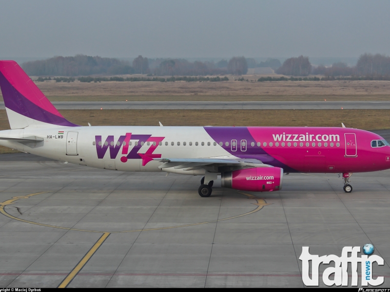 От София до 4 нови дестинации ще летят самолетите на Wizz Air