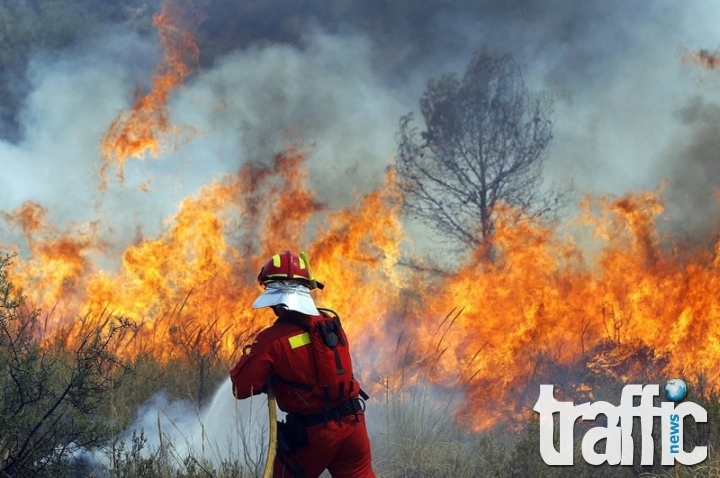 Опасност от пожари е обявена за части от Югоизточна и Северозападна България 