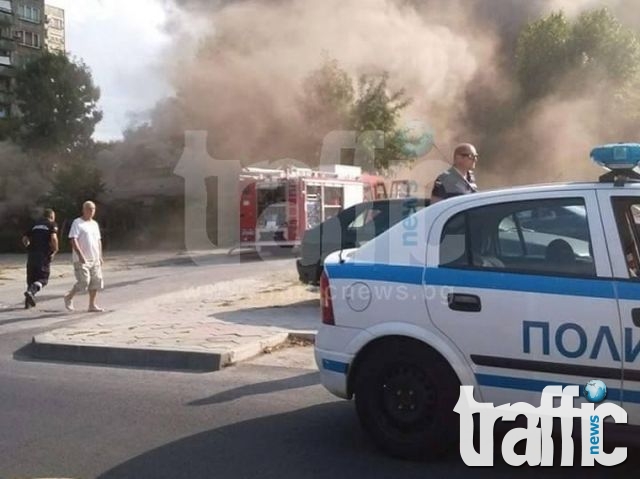 Пожар избухна в Ръжево Конаре