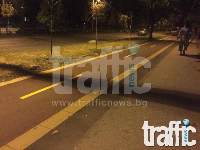 Джигит със 100 км/ч отнесе мъж на пешеходна пътека в Пловдив СНИМКИ 18+