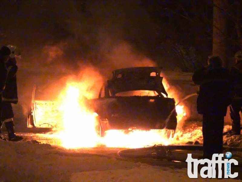 Подпалиха колата на кандидат-кмет на червените