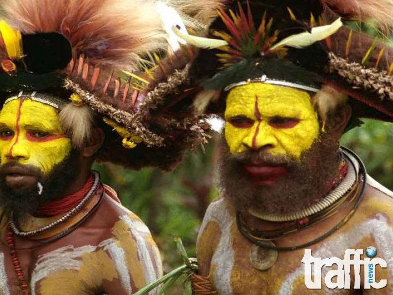 Арестуваха 54-ма канибали в Нова Гвинея