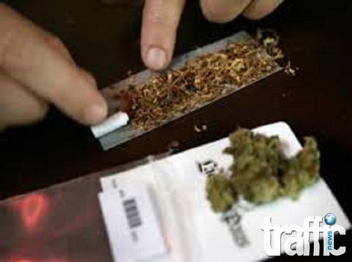 Задържаха 23- годишен младеж за притежание на марихуана