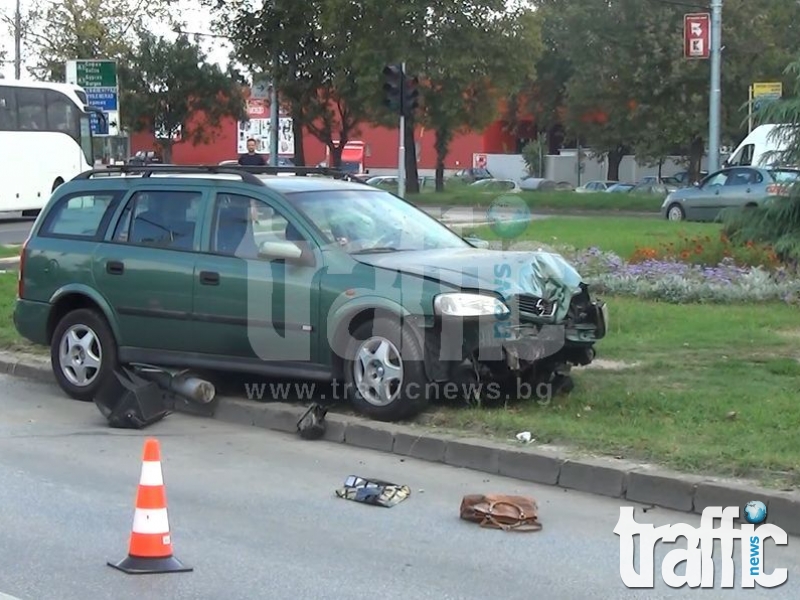 Шофьорът, убил пешеходката в Пловдив, е приет в болница ВИДЕО