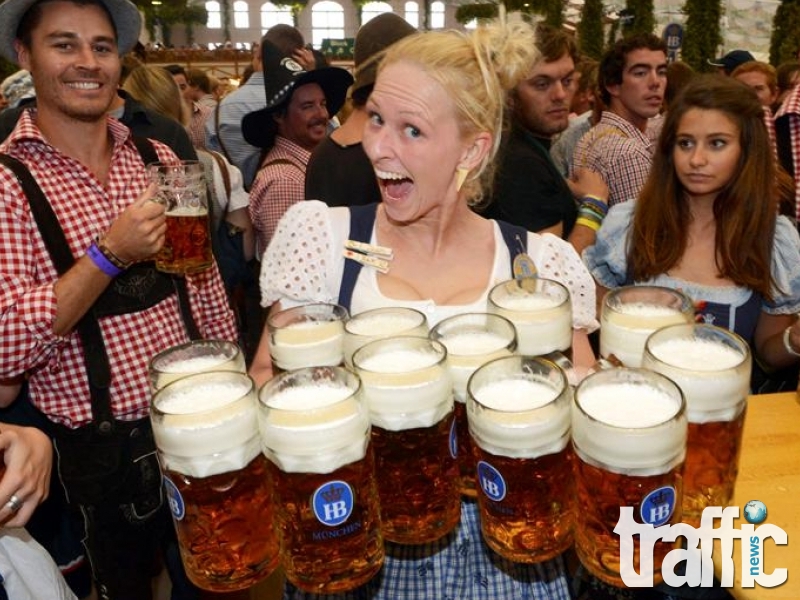 Германците изпиха 7 милиона литра бира на Октоберфест