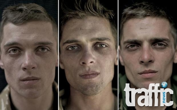 Портрети на войници преди, по време и след войната