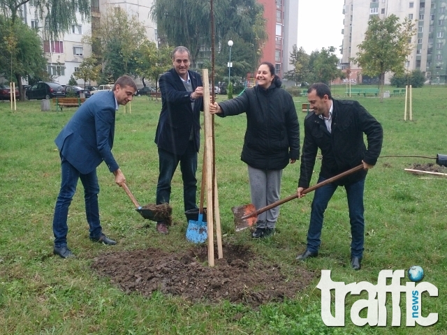 Нова залесителна акция в парк Красива България в район Северен