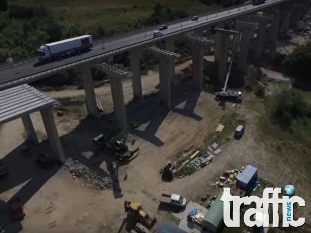 Смърт при ремонта на магистрала Тракия