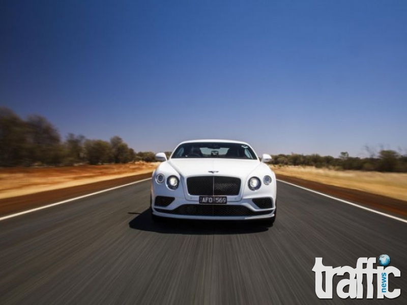Bentley Continental GT Speed вдигна 331 км/ч ВИДЕО