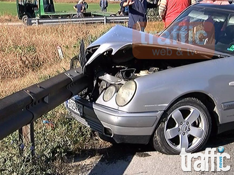 ВИДЕО от тежката катастрофа на Асеновградско шосе