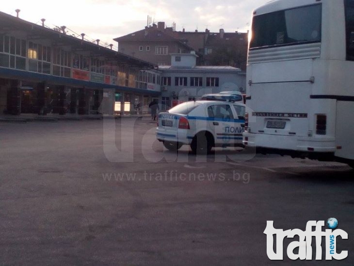ВИДЕО от евакуацията на автогара 