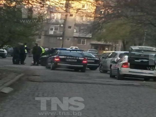 Окървавен мъж вдигна полицията на крак в Кючука ВИДЕО