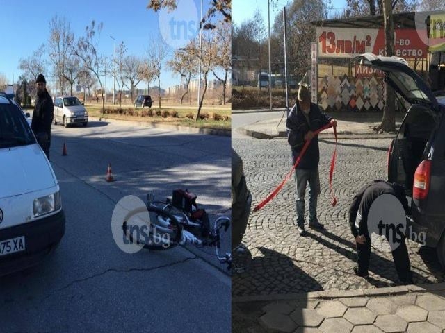 Малшанс! Баща и син катастрофираха през няколко минути на различни места в Пловдив