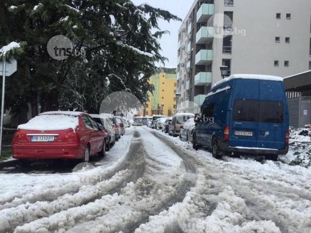 Без нови снеговалежи в Пловдив утре, температурите обаче продължават да падат