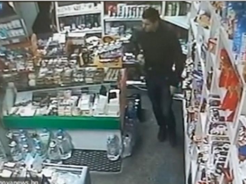 Пореден нагъл обир на магазин ВИДЕО