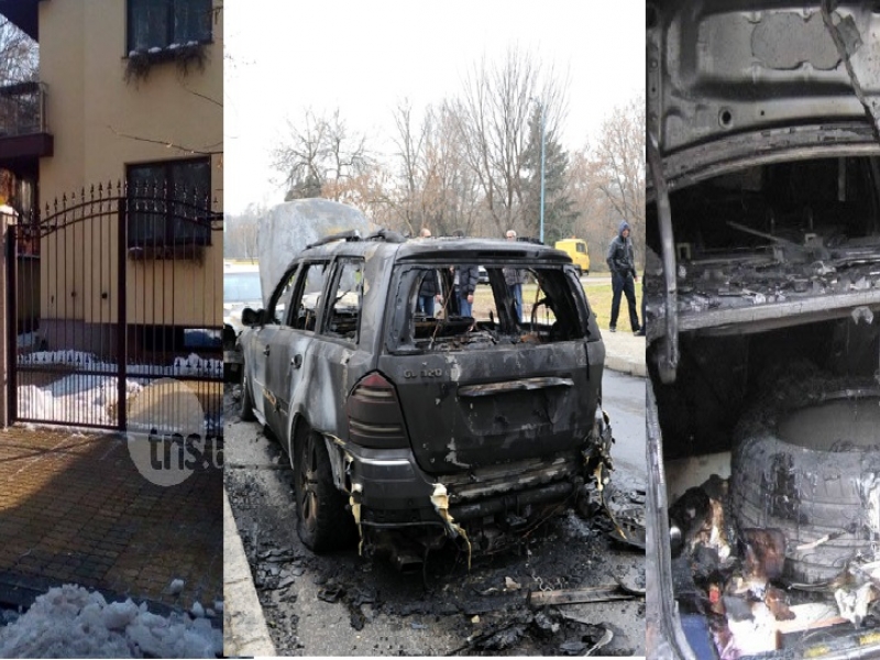 Палежите на коли – запазена марка срещу пловдивските активисти на ГЕРБ СНИМКИ